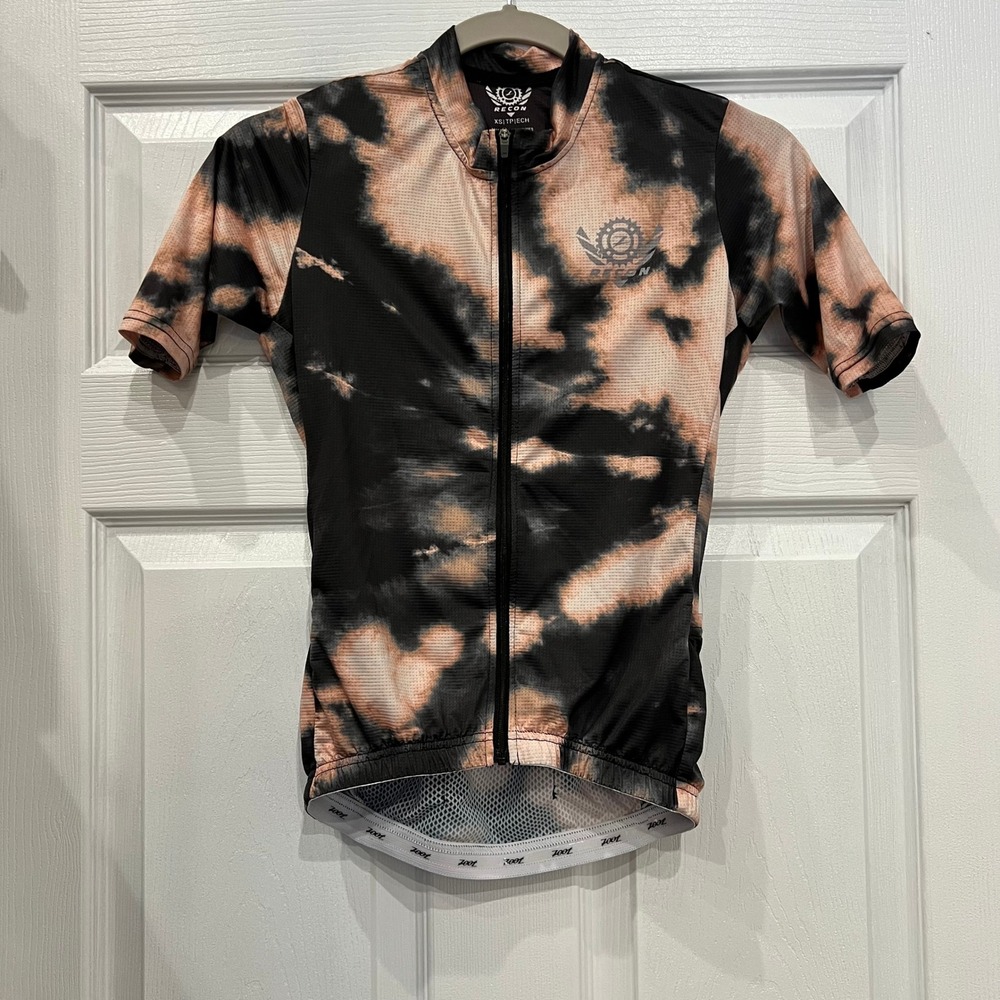 Zoot Cycling Jersey Polyester Technical Mesh Tie-Dye Athletic performance XS